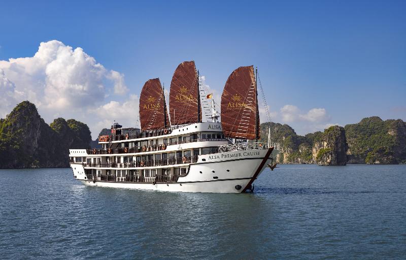 Hotel Alisa Cruise Halong Hạ Long Exterior foto